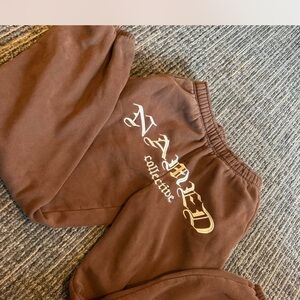 Brown Kids Joggers